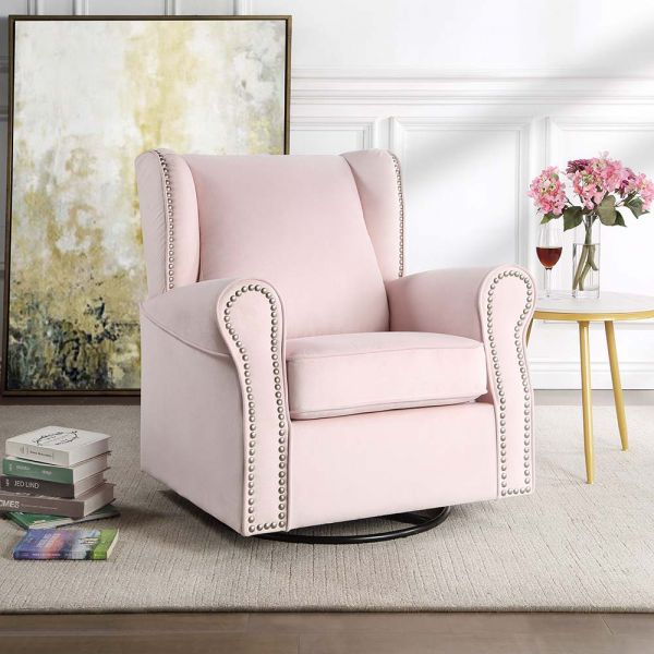 Pink deals glider rocker